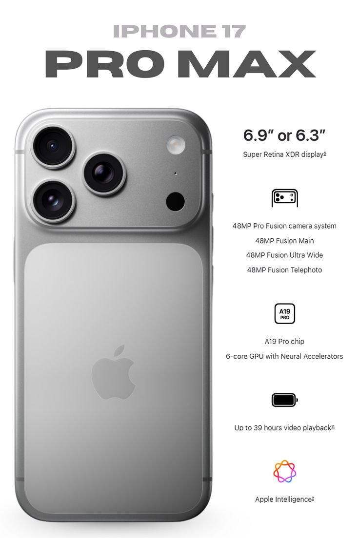 Apple Iphone 17 Pro Max